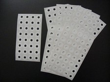 120 WHITE PAPER PAGE RING FILE HOLE PUNCH ADHESIVE STICKER REINFORCER PROTECTOR
