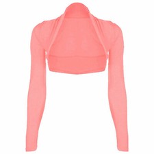 Womens Ladies Open Bolero