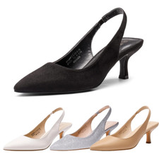 Women Slingback Pumps Low