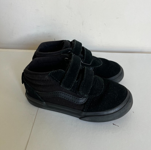 Vans toddler boys black - black, velvet