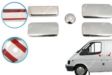 5 PCS CHROME DOORS HANDLE