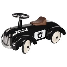 Goki Metal Police Car Pull