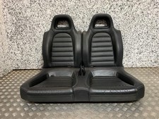 08-14 VW SCIROCCO LEATHER REAR SEATS WITH HEADRESTS