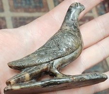 Carved Marble Pigeon Antique