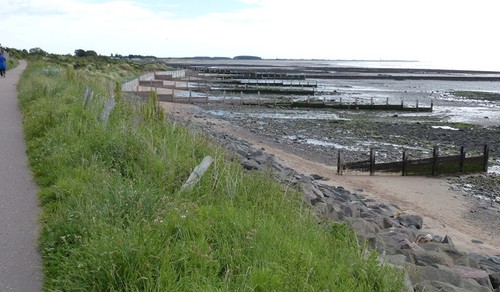 Photo 6x4 groynes along - 6x4,