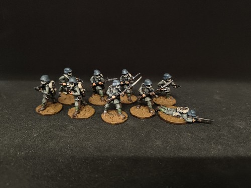 28mm german infantry metal - 28mm,