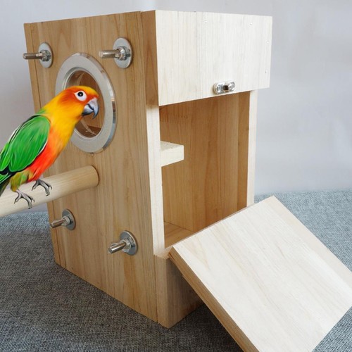 Bird wooden breeding - wooden, box