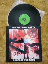 THE BIRTHDAY PARTY - Release the bats / Blast off - Nick Cave - Australian 12"