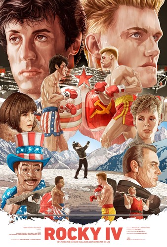Rocky 1985 poster print - 4,
