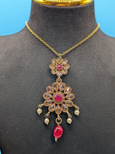 Flower shaped red - , smokey