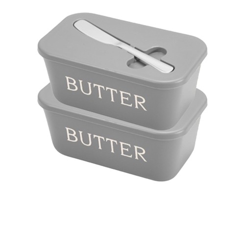 Butter dish box storage - storage, tray