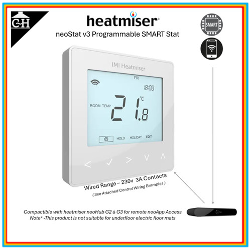 Heatmiser neostat 230volt - neostat,