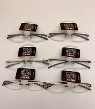 +3.50 Foster Grant Reading Glasses  - Le Carre - Bulk Purchase 4, 5, 6 pairs