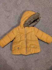 Tesco F&F Yellow Girls Warm