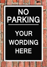 Custom - No Parking - Metal