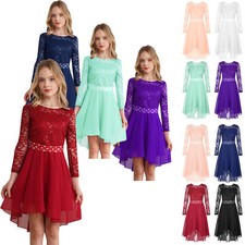 Flower Girl Dress Elegant Long