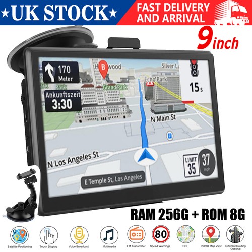 8gb sat nav car - 9'',