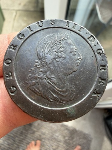 George iii cartwheel twopence - george,