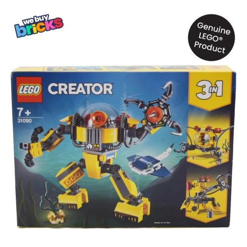Lego 31090 underwater robot - underwater,