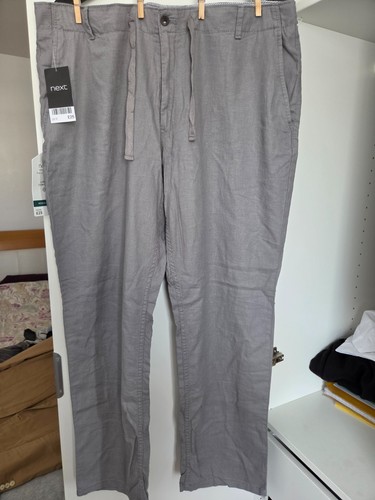 Next men linen trousers size - trousers,