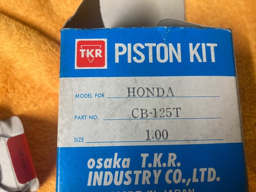 Honda cb125t cm125 piston kit