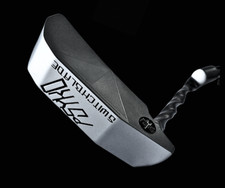 PSYKO SWITCHBLADE CNC Milled Putter Twisted Neck (welded to the head) Headcover