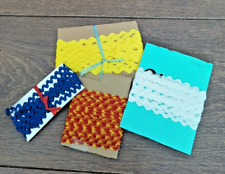 014 Vintage Assorted Decorative Rick-Rack Ribbon for Sewing & Craft Projects