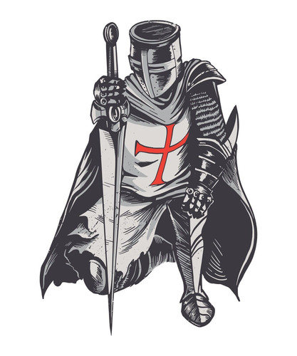 Knight sticker decal - knight,