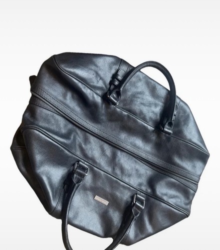 Giorgio armani black leather - black,