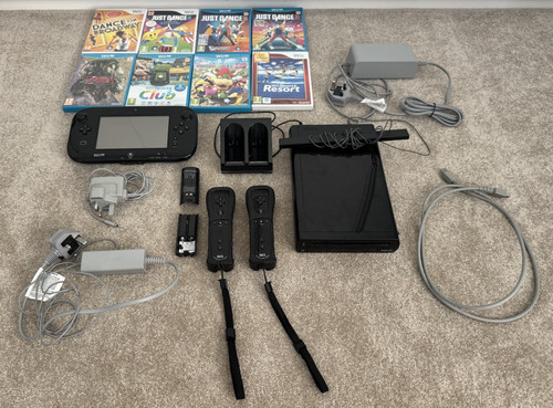 Nintendo wii 32gb black - u,