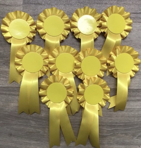 Tier rosettes yellow - x, rosettes.
