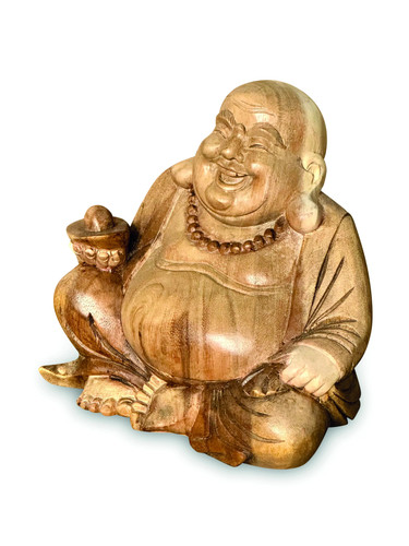 Happy buddha sculpture - happy,