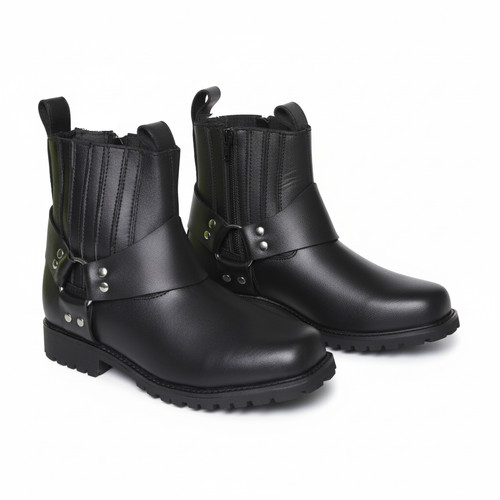 Mens leather motorcycle boots - motorcycle,