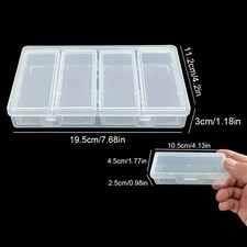 Clear Plastic Storage Box 4