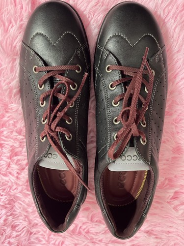 Ladies ecco black - black, leather