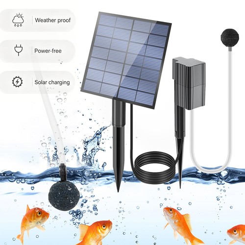 Solar pond aerator air - pond,