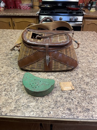 Vintage split willow wicker - split,