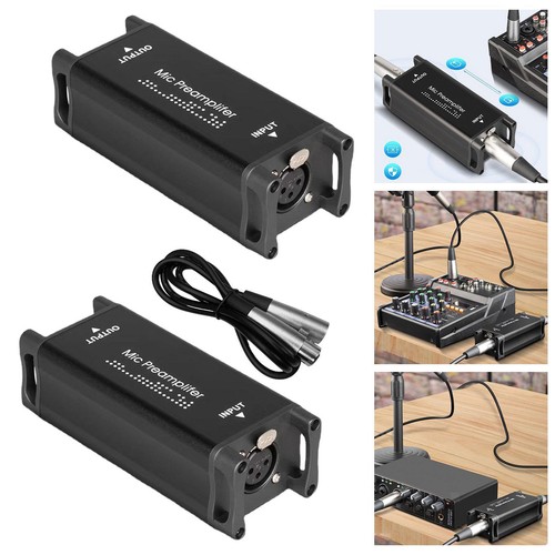 Microphone preamplifier for - microphone,