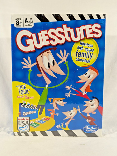 Guesstures board game family - guesstures,