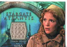 Stargate Atlantis Seasons One  Costume Card "Sora"