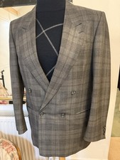 Vintage (1990’s) Men’s Double Breasted Suit Jacket Size 38L