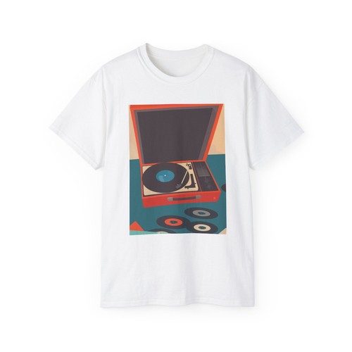 Retro record player unisex - retro,