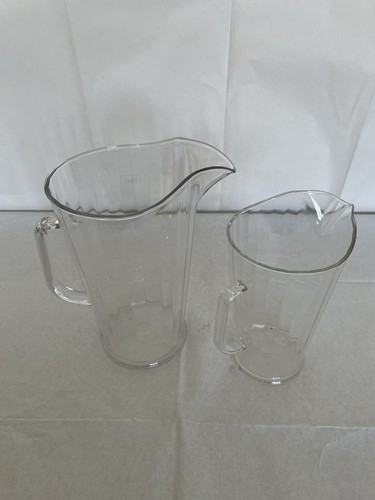 Plastic pitcher jugs - plastic,