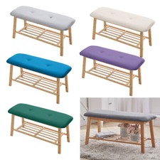 Upholstered Seat Velvet Linen