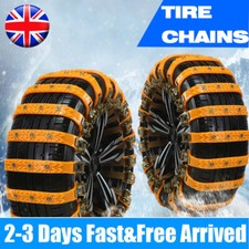 10PC Anti-skid Mud Ice Snow Chains Winter Safety For Car / SUV / Truck Tire Tyre