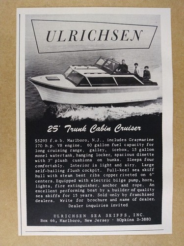 1961 ulrichsen trunk cabin - 1961,