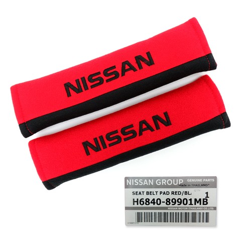 Set seat belt cover - cover, genuine