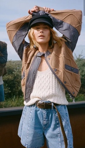 Free people block party bomber - block,