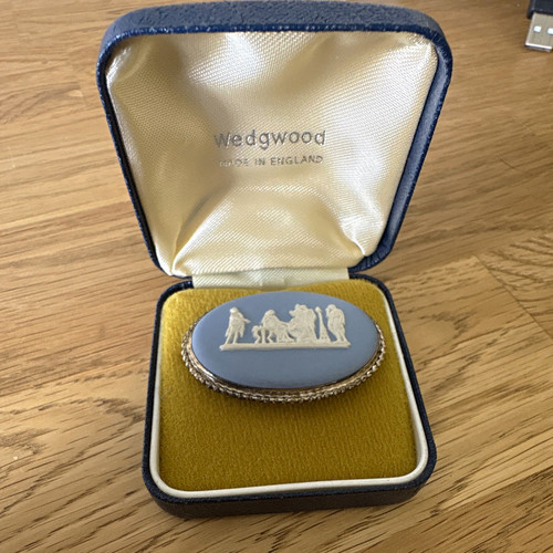 Wedgwood blue white ceramic - &,