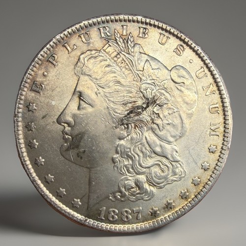 1887 morgan silver - morgan,